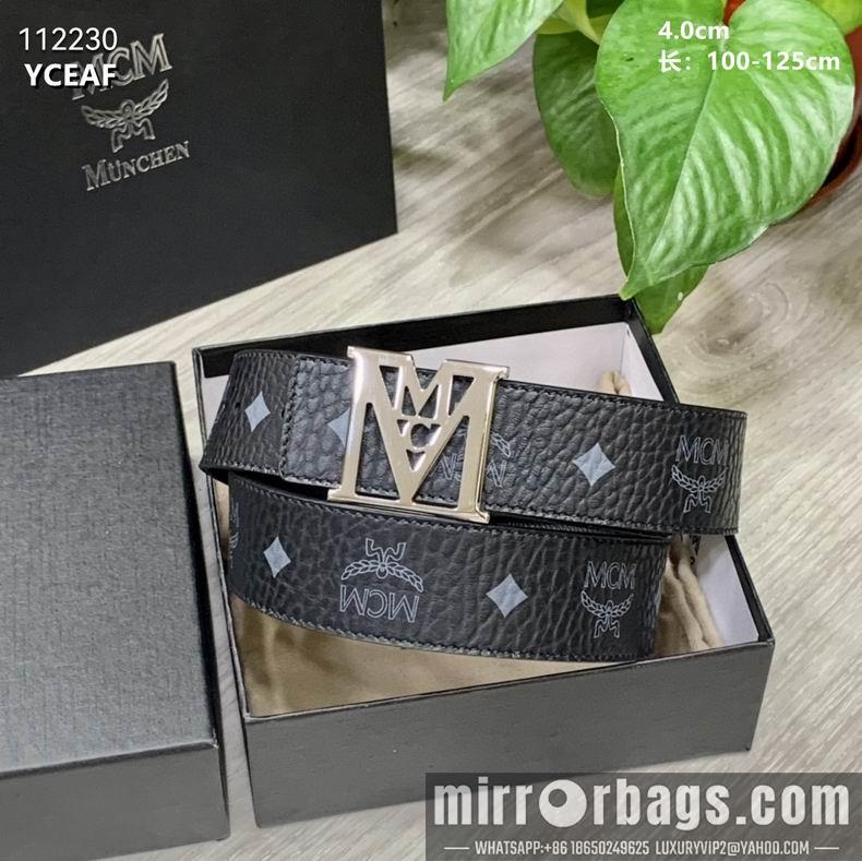 Replica MCM belt 40mmX100-125cm 8L01