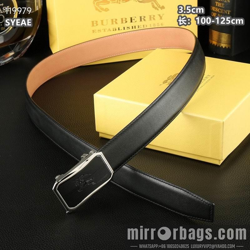 Replica Burberry belt 35mmX100-125cm 8L3