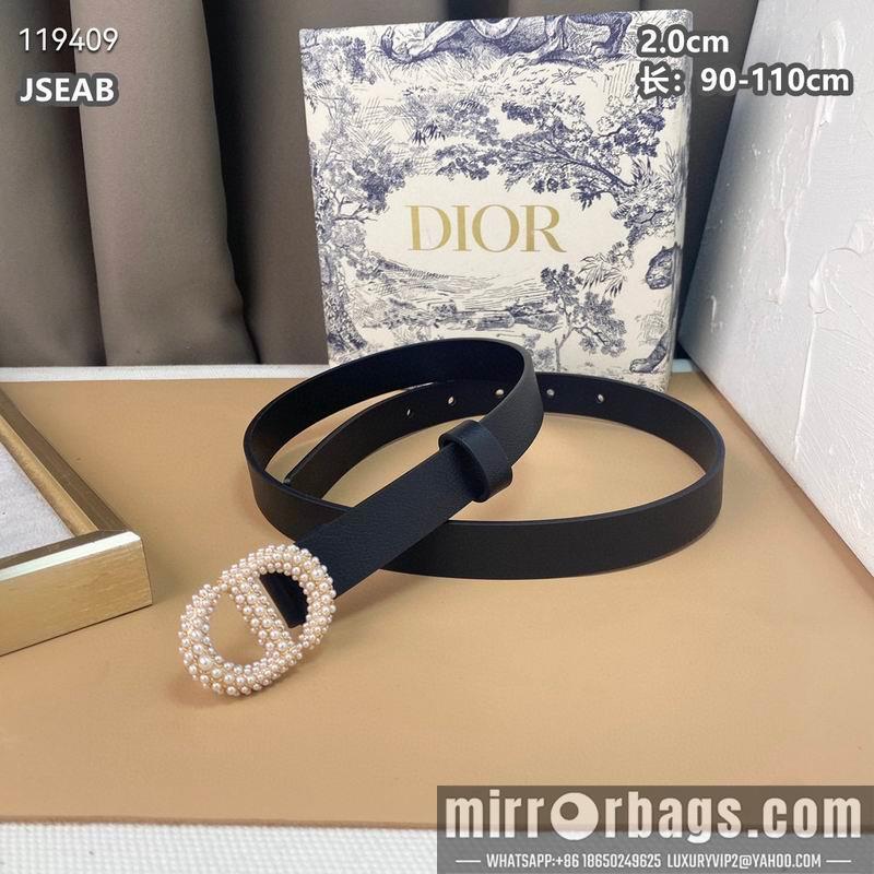Replica Dior belt 20mmX90-115cm 8L040801