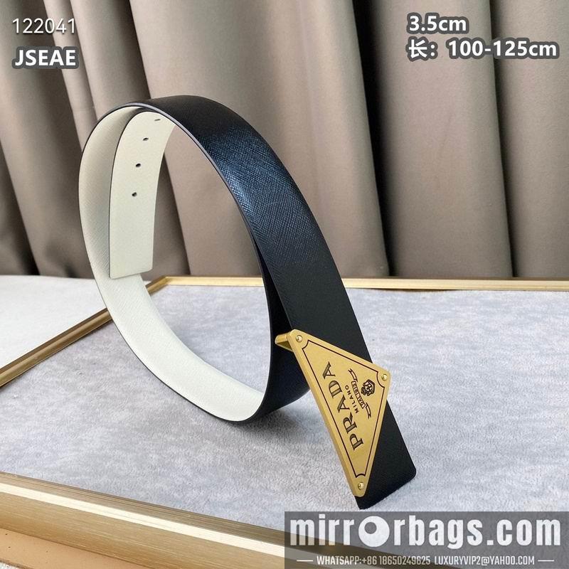Replica Prada belt 35mmX100-125cm 8L43