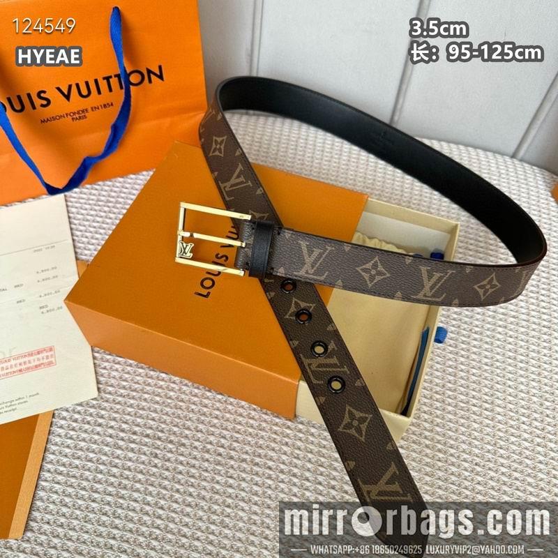 Replica LV belt 35mmX95-125cm 8L26