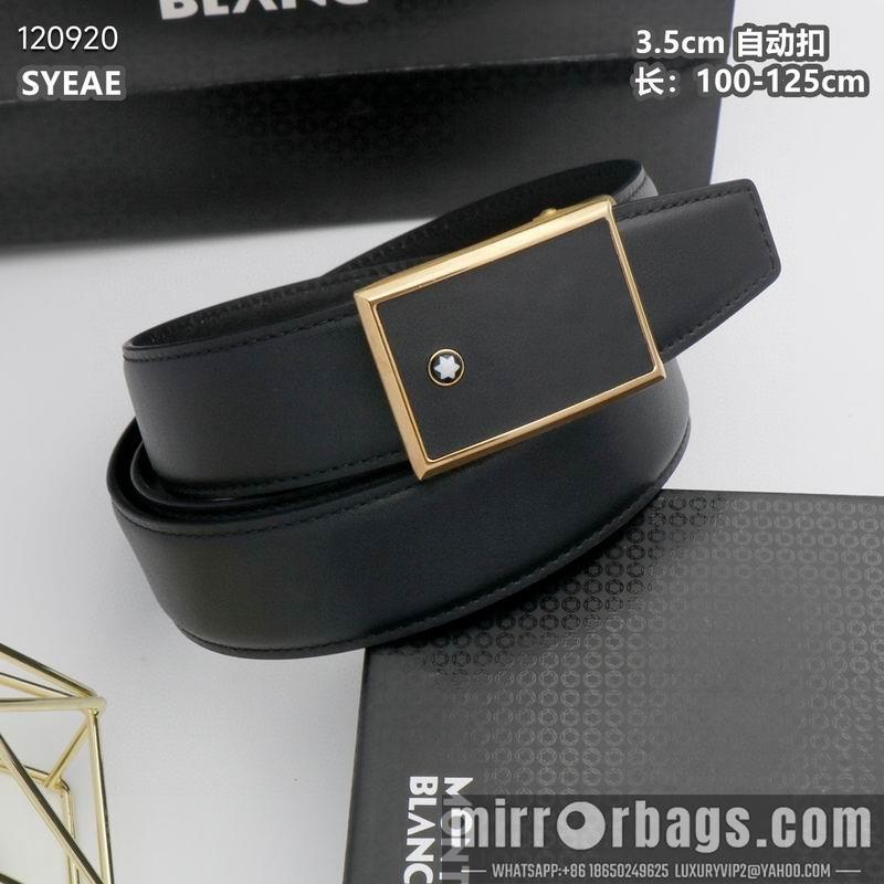 Replica Montblanc belt 自动扣 35mmX100-125cm 8L072006