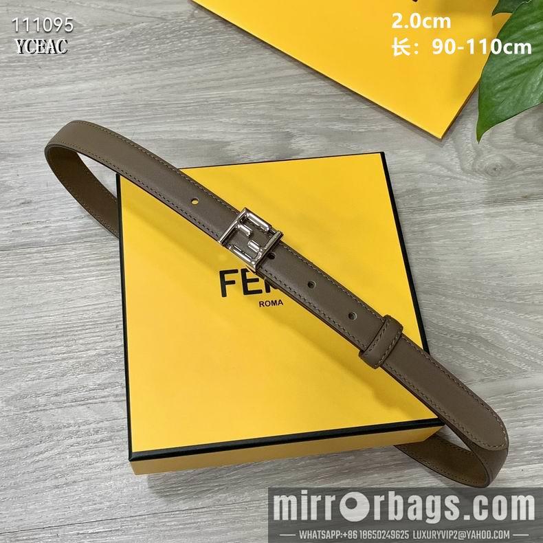 Replica Fendi Belt 20mmX90-110cm 8L01