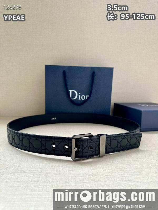 Replica Dior belt 35mmX95-125cm 8L15