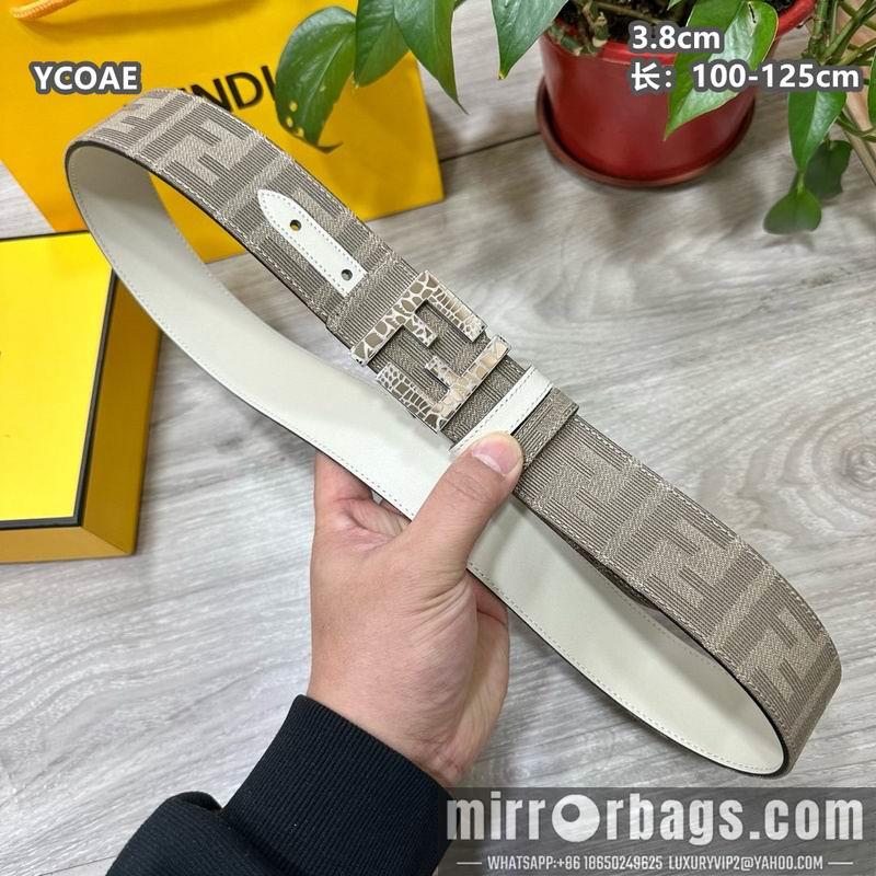 Replica Fendi belt 38mmX100-125cm 8L31