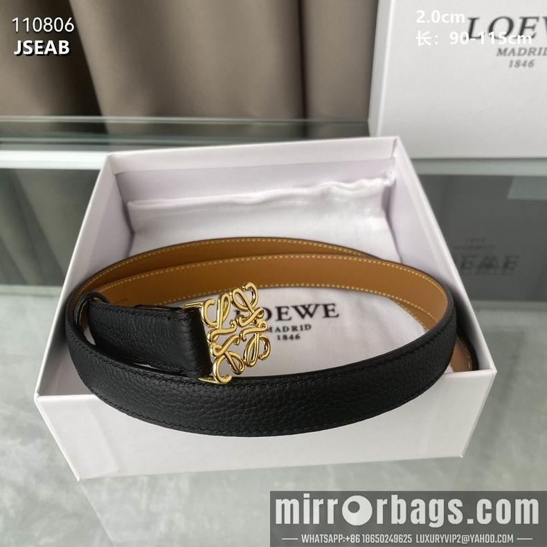 Replica Loewe Belt 20mmX90-110cm 8L01