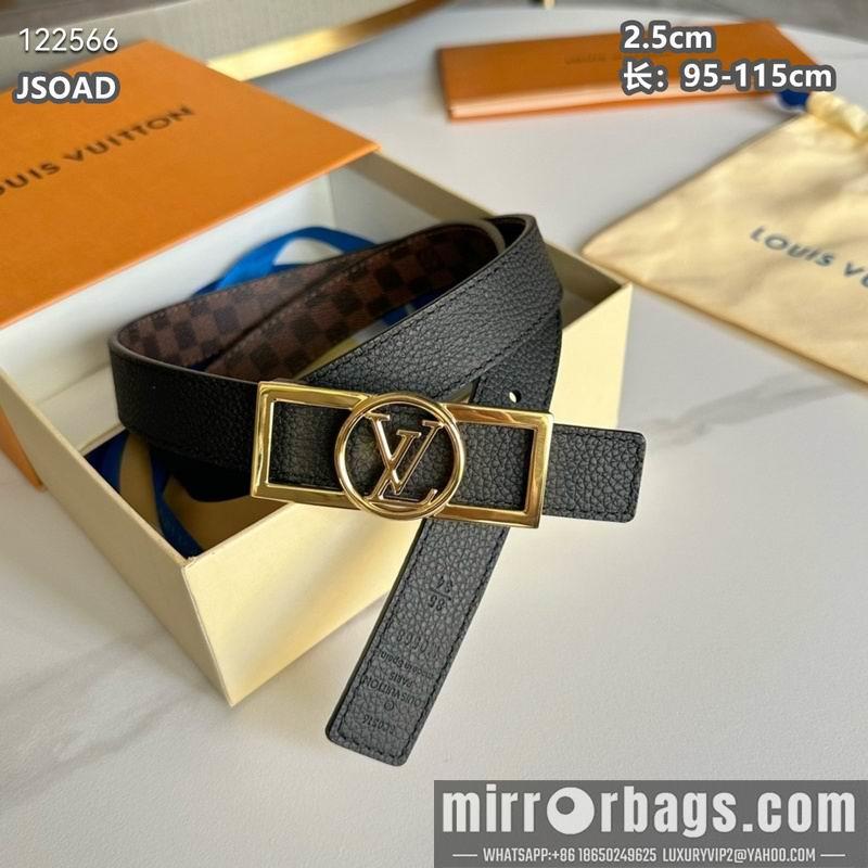 Replica LV belt 25mmX95-115cm 8L16