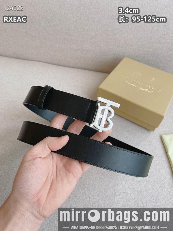Replica Burberry belt 34mmX95-125cm 8L03