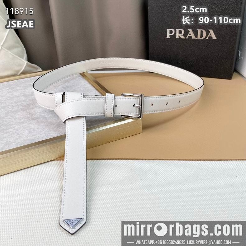 Replica Prada belt 25mmX90-110cm 8L010803