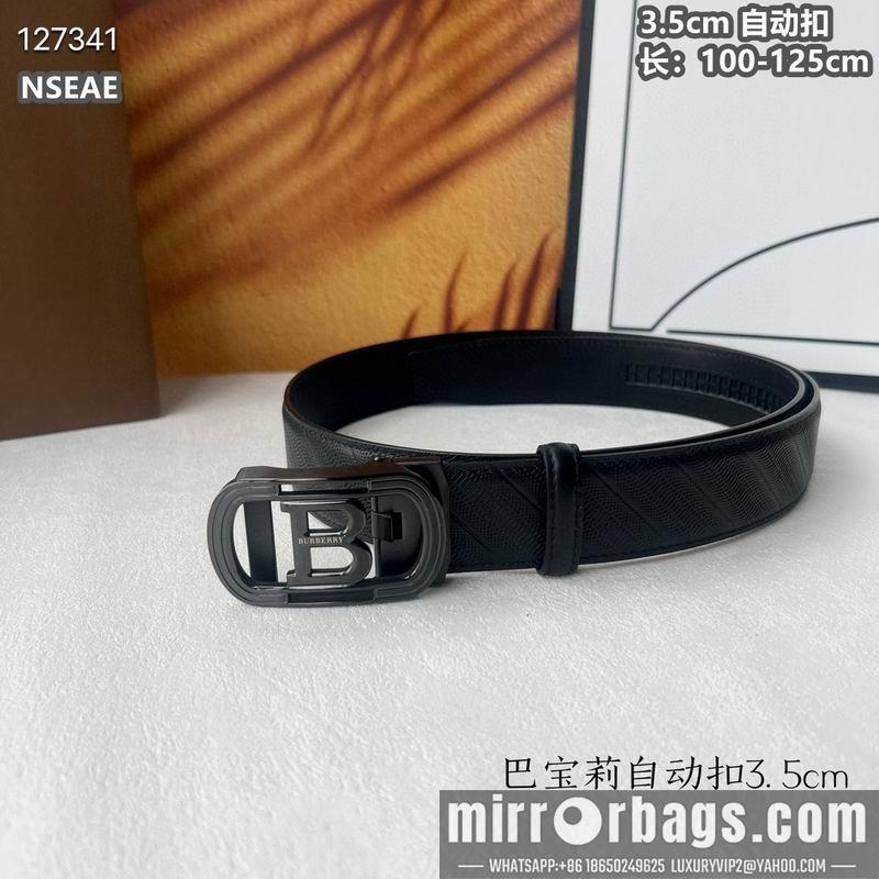 Replica Burberry belt 35mmX100-125cm 8L94