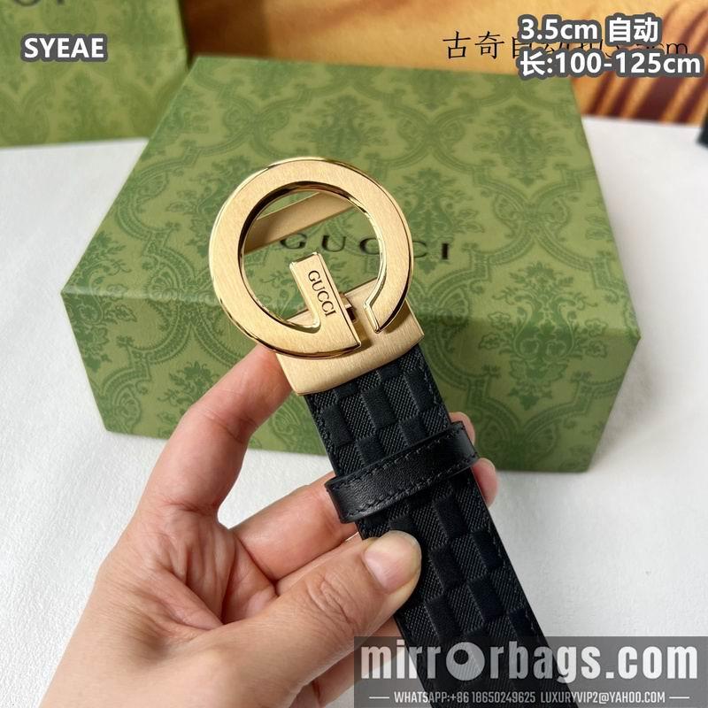 Replica Gucci belt 35mmX100-125cm 8L96