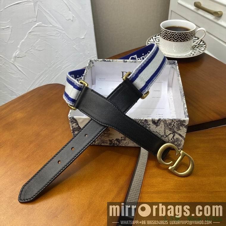 Replica Dior belt 35mmX95-125cm 7D02