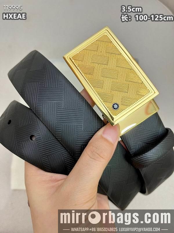 Replica Montblanc belt 35mmX100-125cm 8L072002
