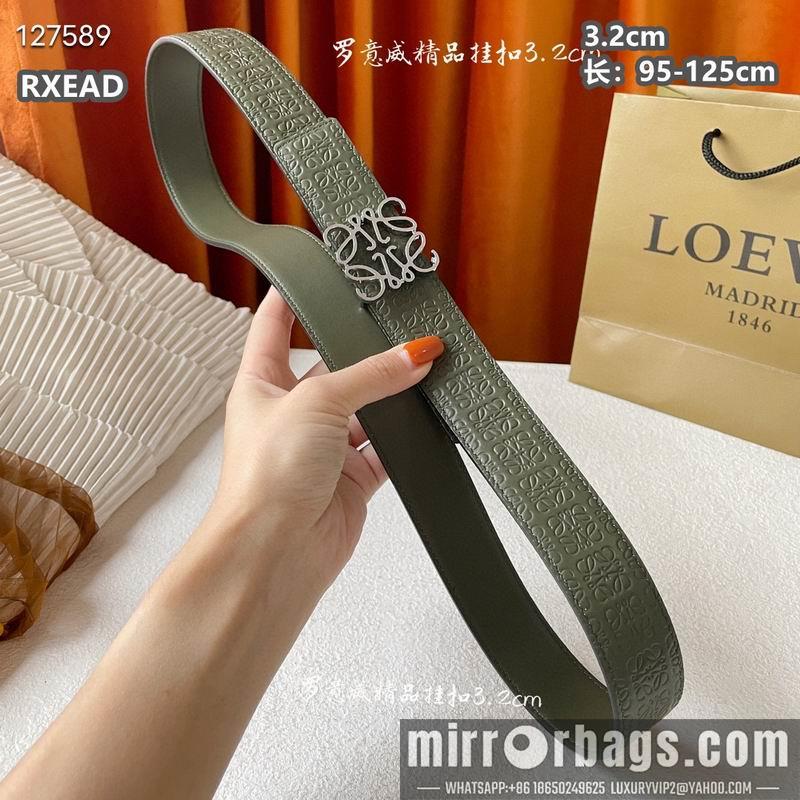 Replica Loewe belt 32mmX95-125cm 8L04