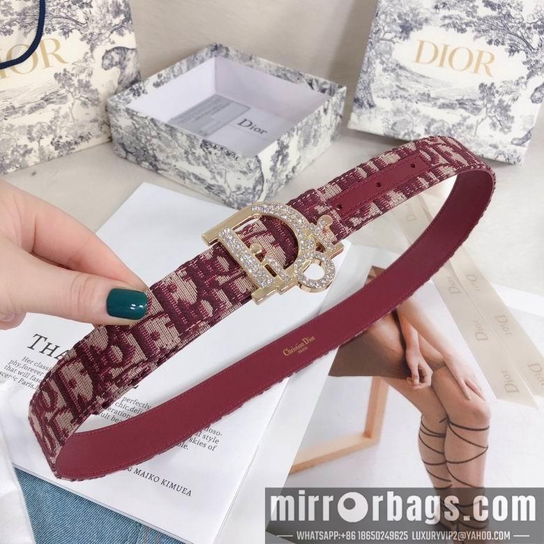 Replica Dior Belt 30mmX95-110cm 7d06