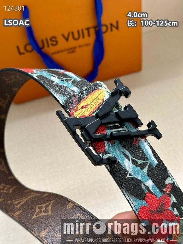 Replica LV belt 40mmX100-125cm 8L60