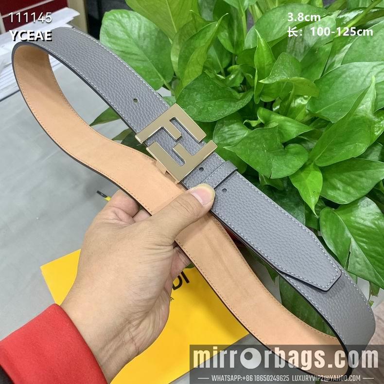 Replica Fendi Belt 38mmX100-125CM 8L08