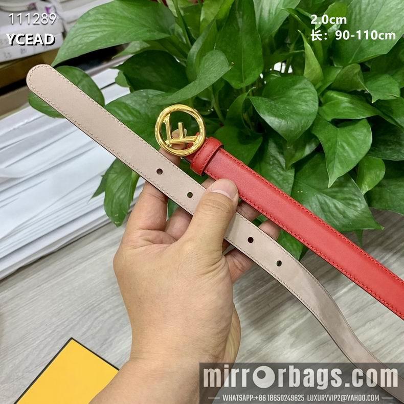 Replica Fendi Belt 20mmX90-110cm 8L05