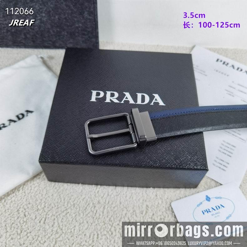 Replica Prada belt 35mmX100-125cm 8L05