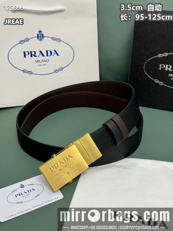 Replica Prada belt 35mmX95-125cm 8L49