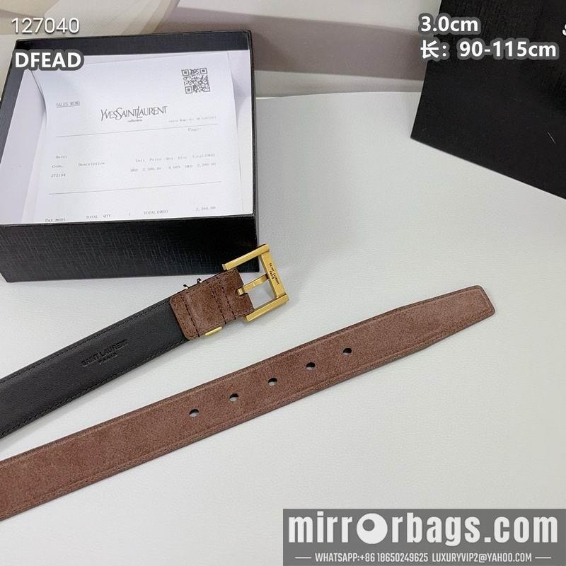 Replica YSL belt 30mmX90-115cm 8L16