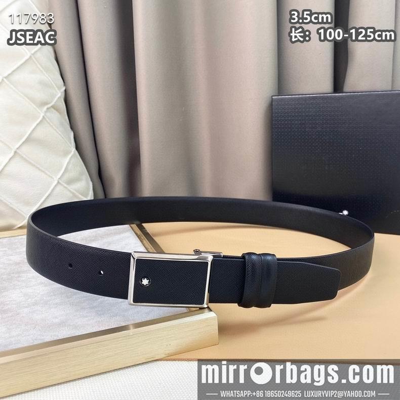 Replica Montblanc belt 35mmX100-125cm 8L10