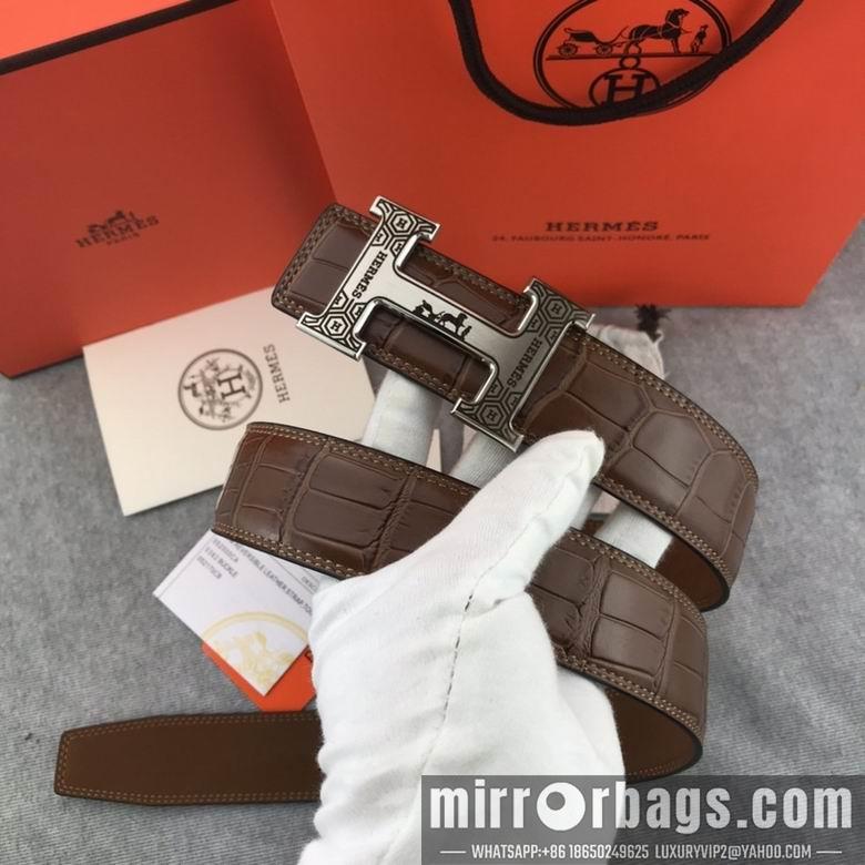Replica Hermes Belt 38mmX95-125cm 7D15