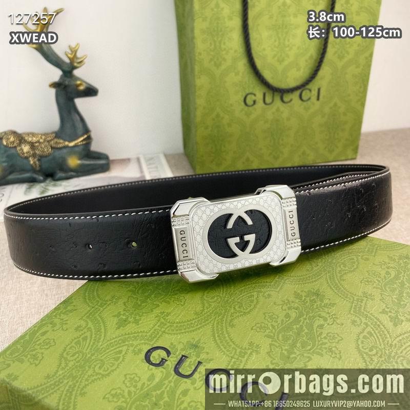 Replica Gucci belt 38mmX100-125cm 8L46