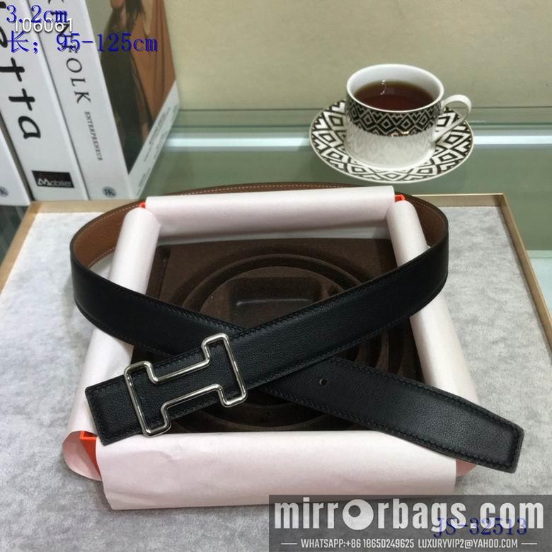 Replica Hermes Belt 32mmX95-125cm 8L06