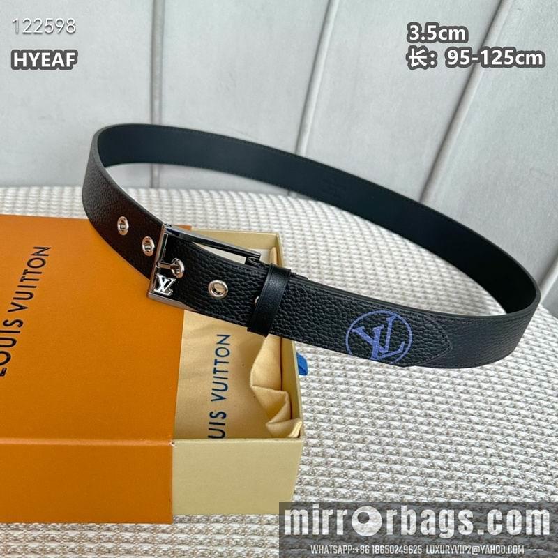 Replica LV belt 35mmX95-125cm 8L35