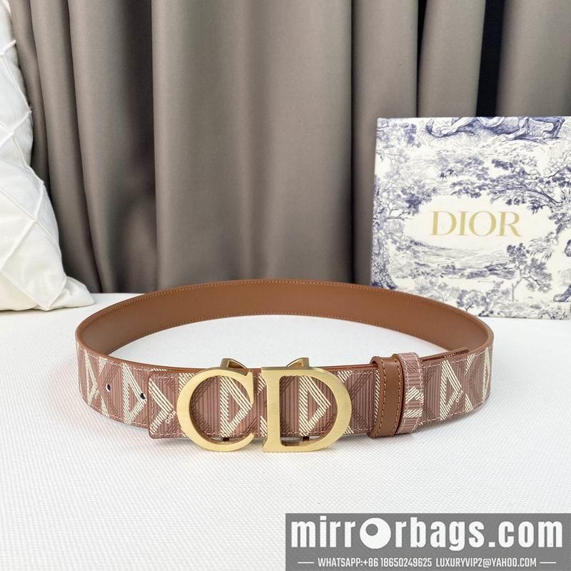 Replica Dior belt 35mmX95-135cm 7D21