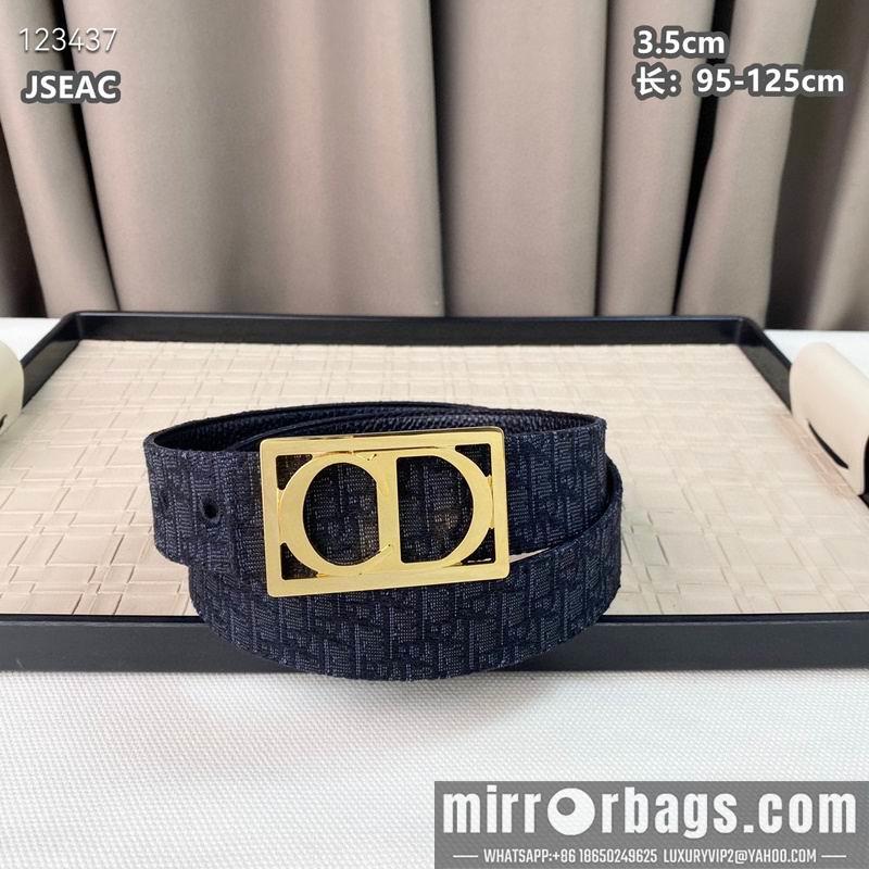Replica Dior belt 35mmX95-125cm 8L25