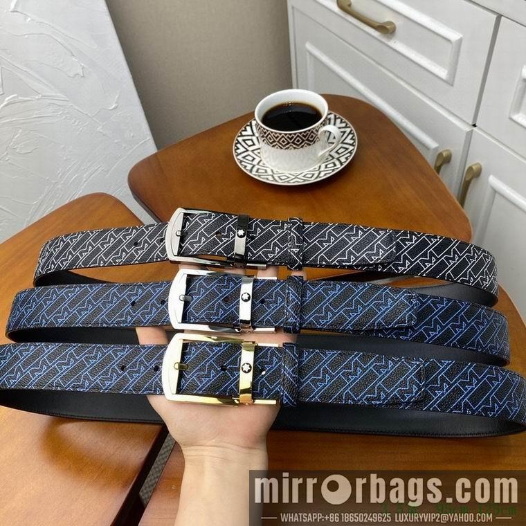 Replica Montblanc Belt 35mmX95-125cm 7D03