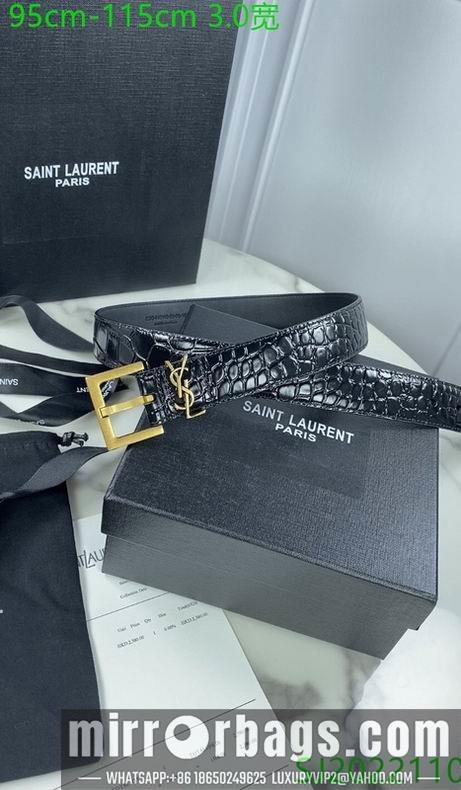Replica YSL belt 30mmX95-115cm 7D01