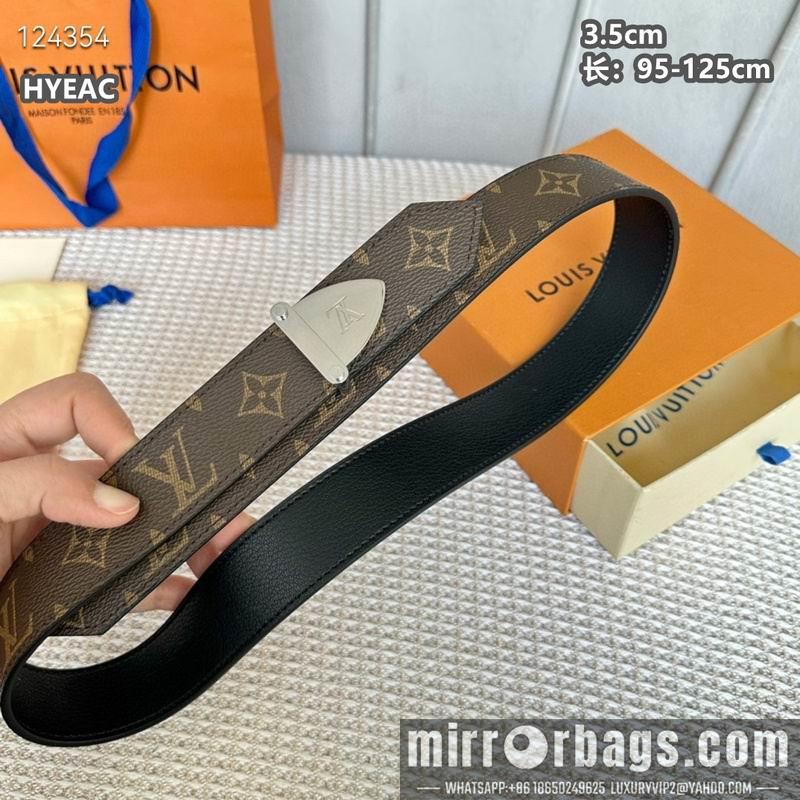 Replica LV belt 35mmX95-125cm 8L15