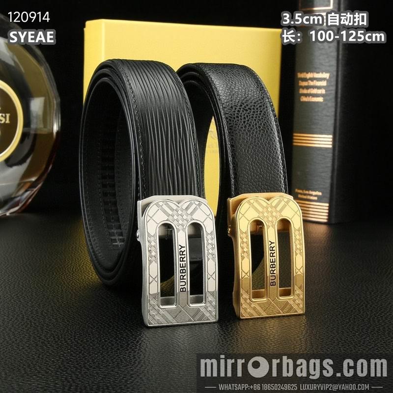 Replica Burberry belt 35mmX100-125cm 8L88