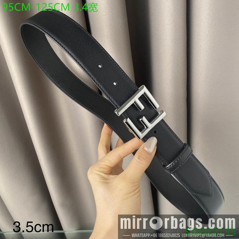 Replica Fendi Belt 34mmX95-125cm 7D05