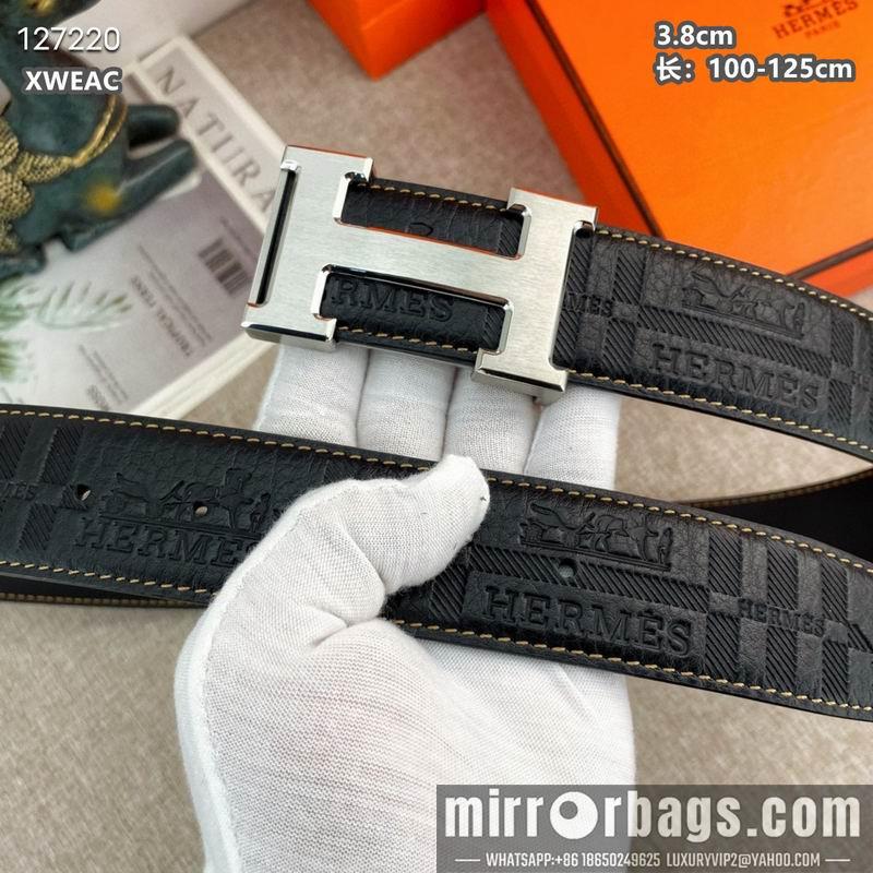 Replica Hermes belt 38mmX100-125cm 8L42