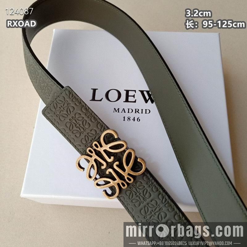 Replica Loewe belt 32mmX95-125cm 8L02