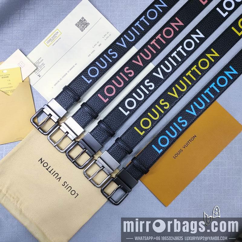 Replica LV belt 35mmX90-125cm lb02