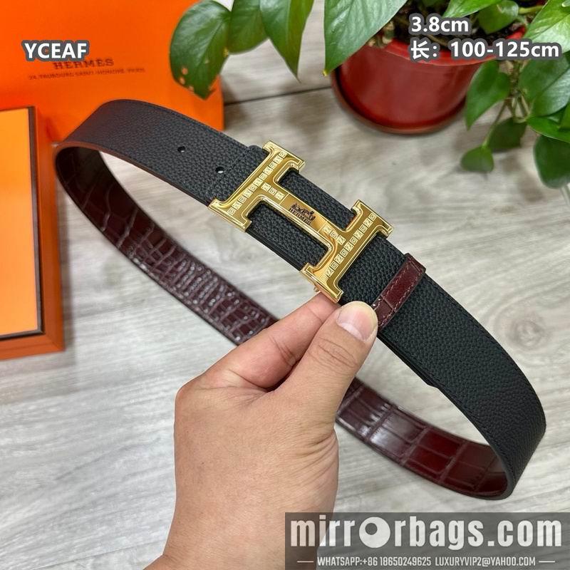 Replica Hermes belt 38mmX100-125cm 8L60