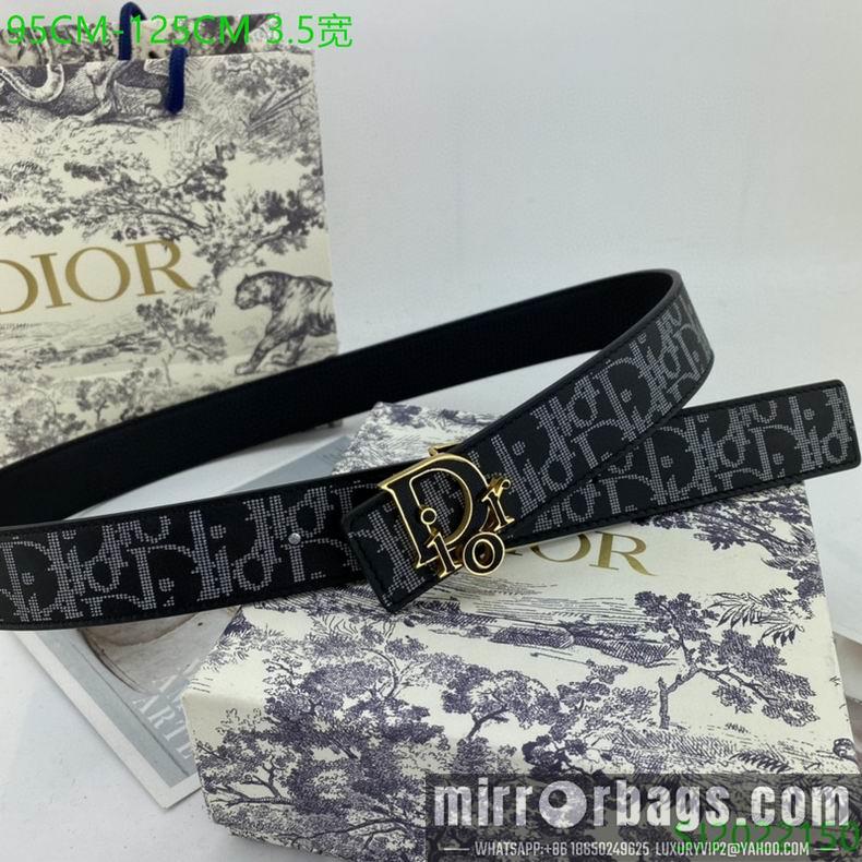 Replica Dior belt 35mmX95-125cm 7D06