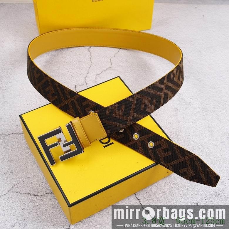 Replica Fendi Belt 38mmX95-125cm 7D118