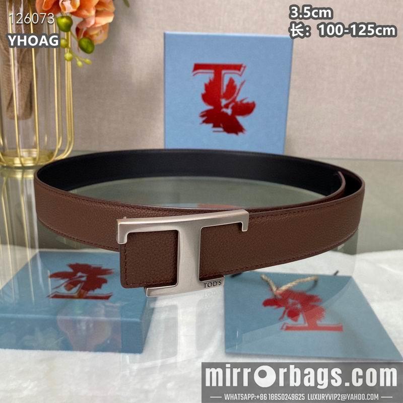 Replica Tod's belt 35mmX100-125cm 8L07