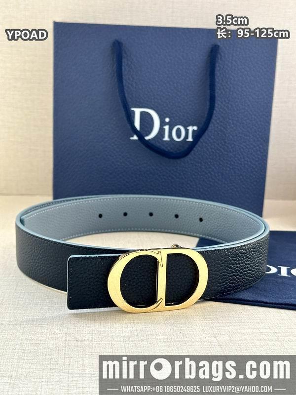 Replica Dior belt 35mmX95-125cm 8L41