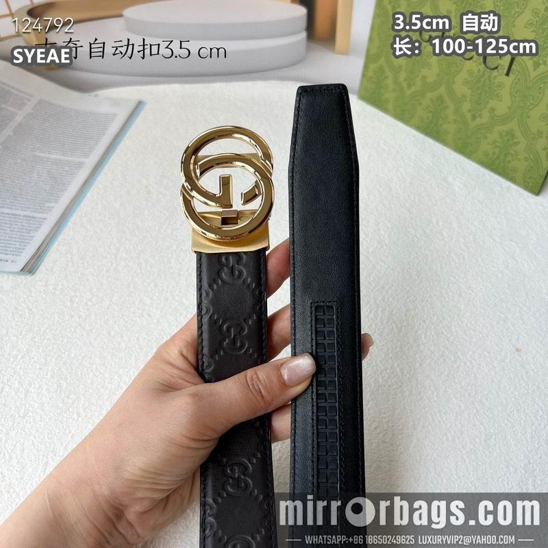 Replica Gucci belt 35mmX100-125cm 8L17