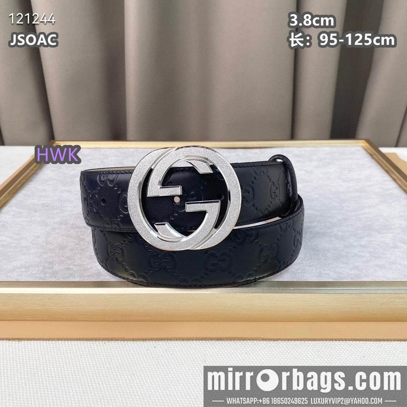 Replica Gucci belt 38mmX95-125cm 8L18