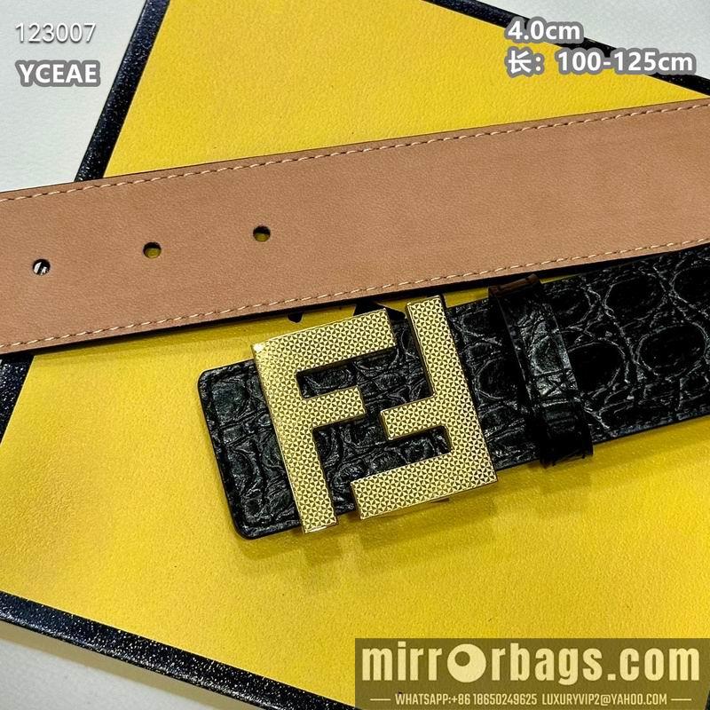 Replica Fendi belt 40mmX100-125cm  8L77