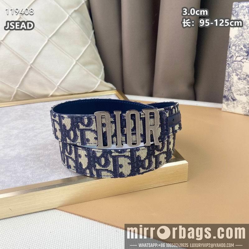 Replica Dior belt 30mmX95-125cm 8L040801