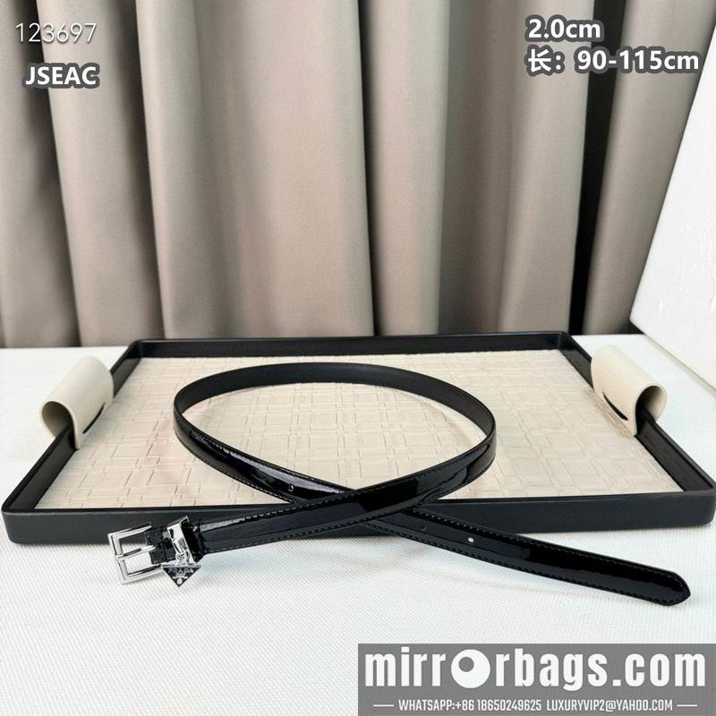 Replica Prada belt 20mmX90-115cm 8L03